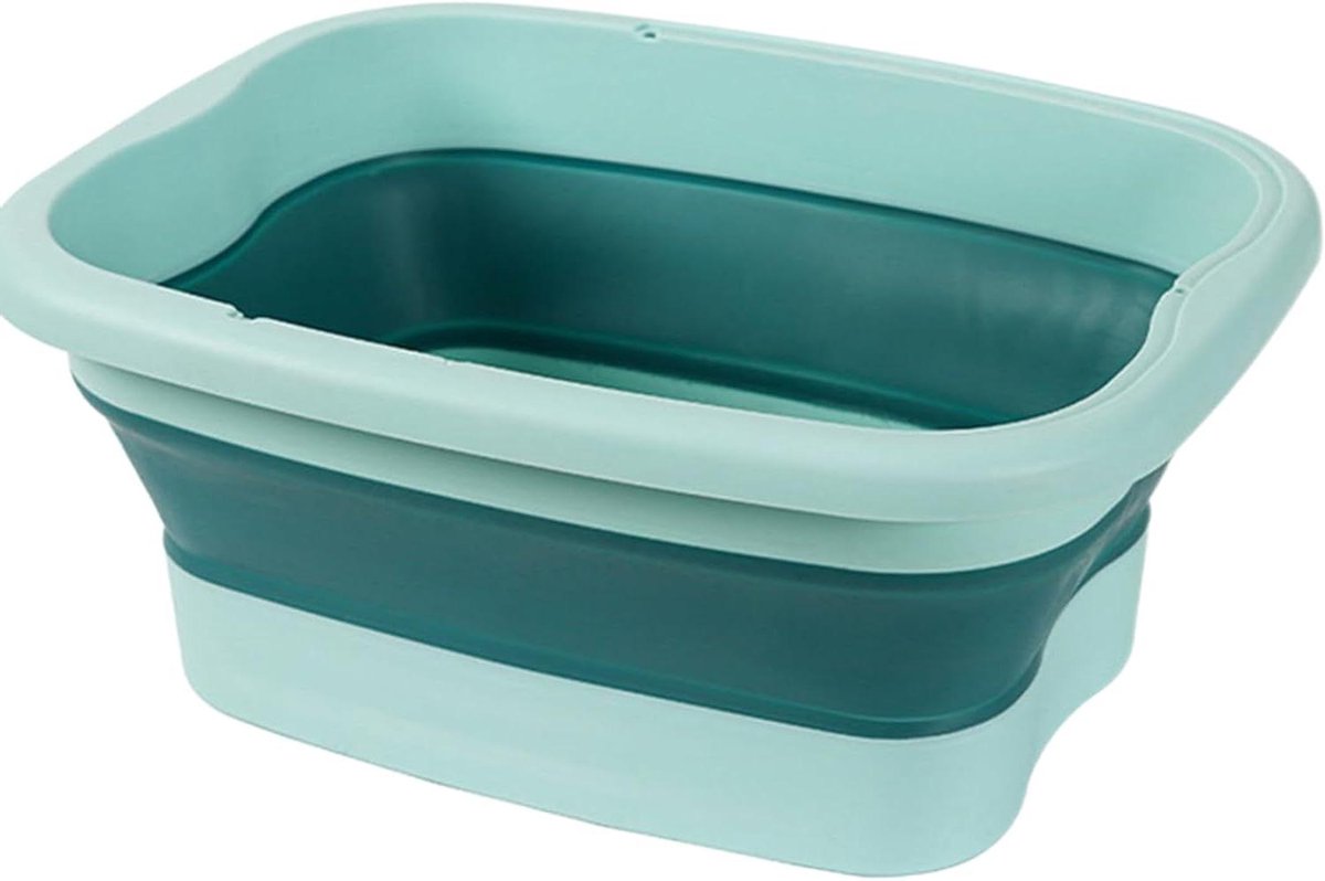 Draagbaar Voetenbad - Opvouwbare Kuip - Thuis Ontspanning - Ergonomisch Ontwerp - 40 x 32 cm - Wit