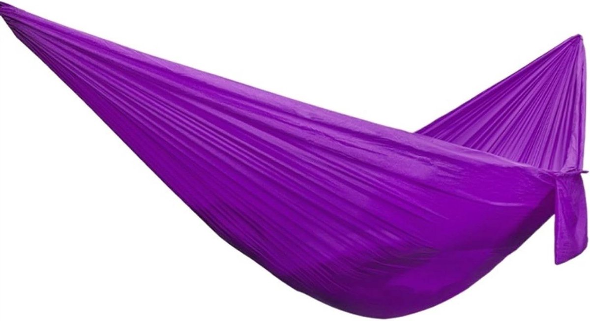 Buiten Hangmat - Kampeer Hangmat - Ontspannen in de natuur - Lichtgewicht en draagbaar - 245x90 Cm - Groen