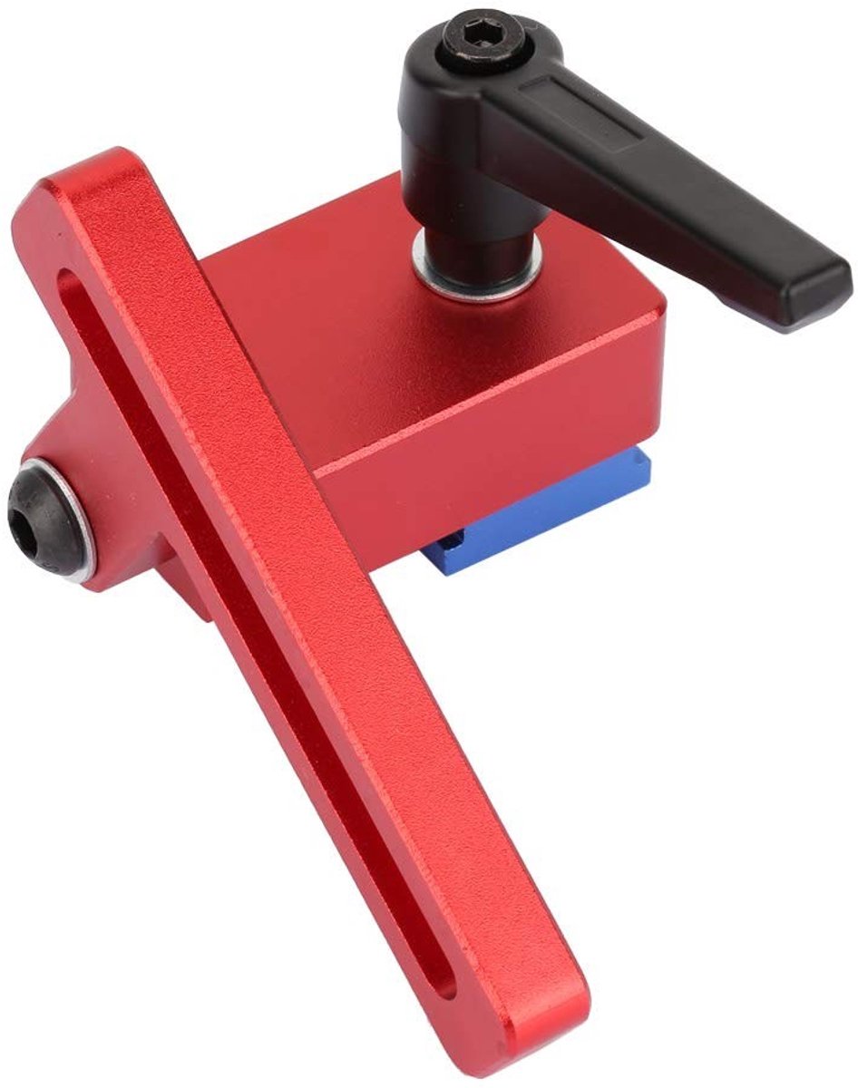 Dailygoods- Verstekbaanstop 30mm - Aluminiumlegering - Houtbewerking Gereedschap - Schuifbeugel - Precisie Stop - Ergonomisch Ontwerp - Verstekstop