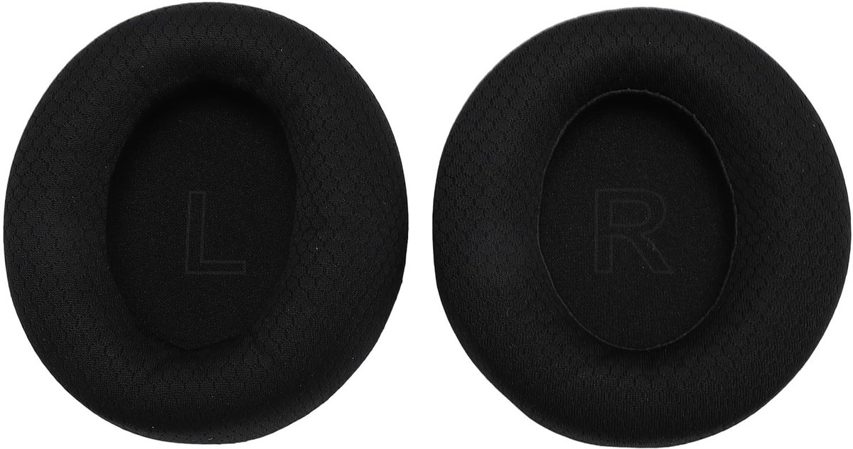 Dailygoods- Oorkussens Ademend Gaas - Oorpads voor Q30/Q35 - Geheugenschuim - Geluidsisolatie - Duurzaam - Comfortabel