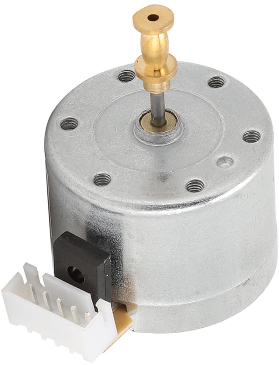 Dailygoods- Motor 78 RPM - DC 9-12V - 3-snelheden - Geschikt voor draaitafels - Robuust - Lange levensduur - Betrouwbare kwaliteit - Platenspeler Motor
