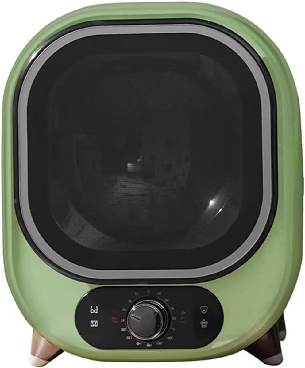 Mini Wasdroger Kleine Droger Snel Kleding Drogen Compact Ontwerp 08 kg Capaciteit Wit