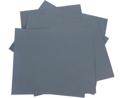 Vogelkooi Schuurpapier - Vogel Bodem Papier - Kooi Onderhoud - Slijtvast - 28x23 cm - Blauw