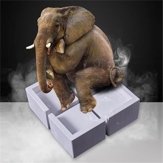Meubelverhogers - Tafelverhogers Bankpoten - Meubels Verhogen - 500kg Draagkracht - 8x8x5cm - Houtkleur — afbeelding 3