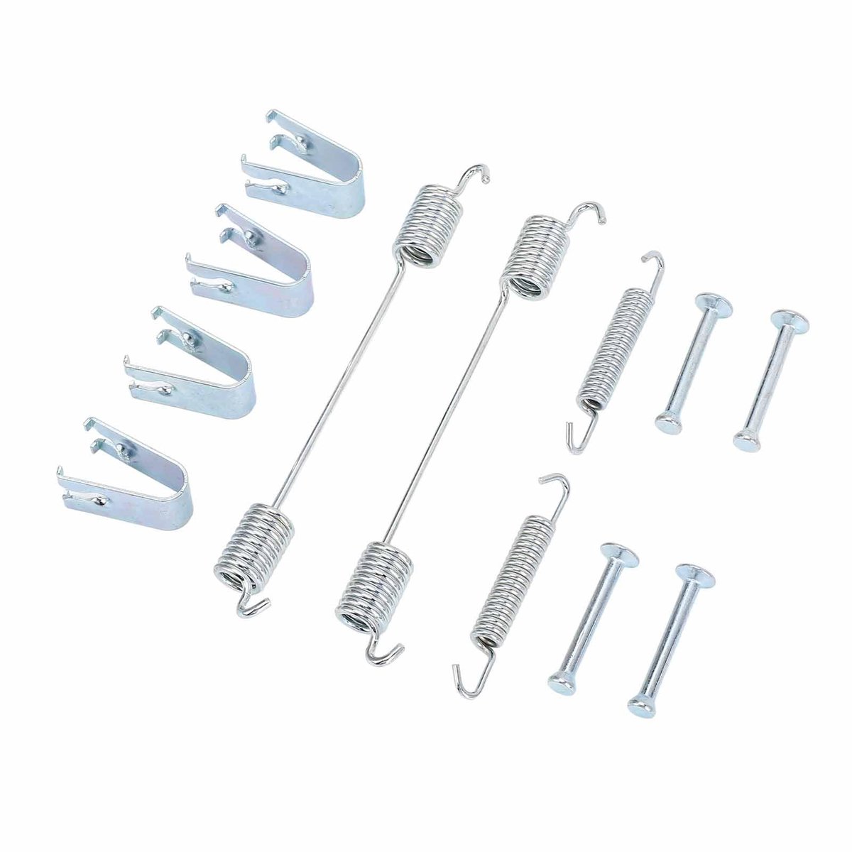 Dailygoods- Montageset Remschoenen Achter - 2 Stuks - Metalen Sterke Structuur - Professioneel - Voor MK2 2004-2011 - Innovatieve Auto-accessoires - Remmontageset