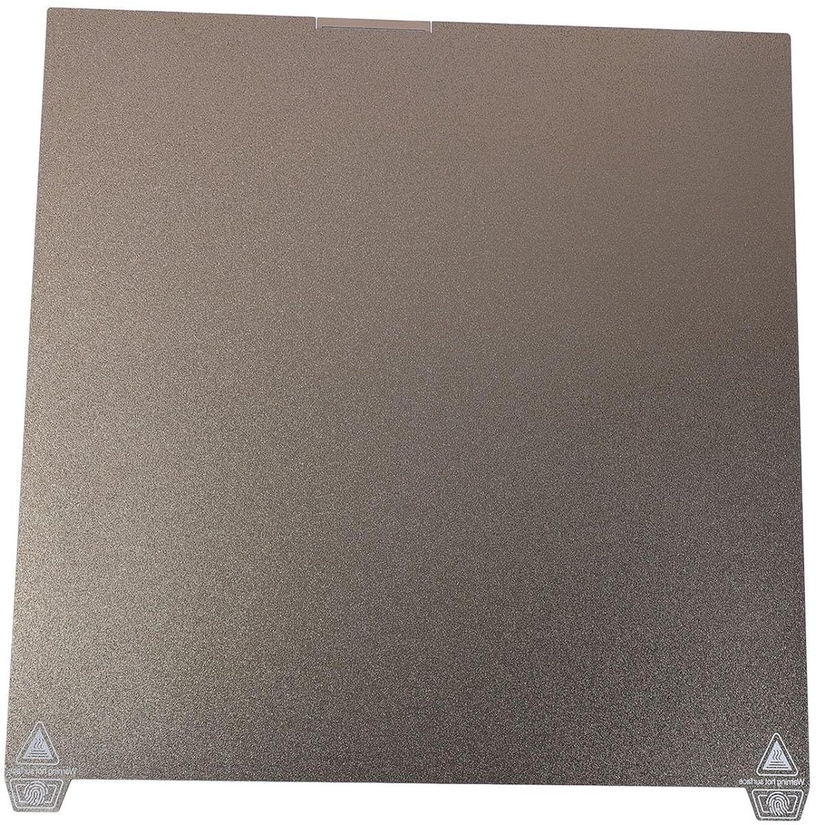 Asixxsix Dubbelzijdige Textureerde PEI -Bouwplaat, 370x370 Mm Sterke Hechtingsprint Bouwplaat met Matte Textuur, Hoge Temperatuurweerstand 3D -printerbed Platform voor K2 Plus