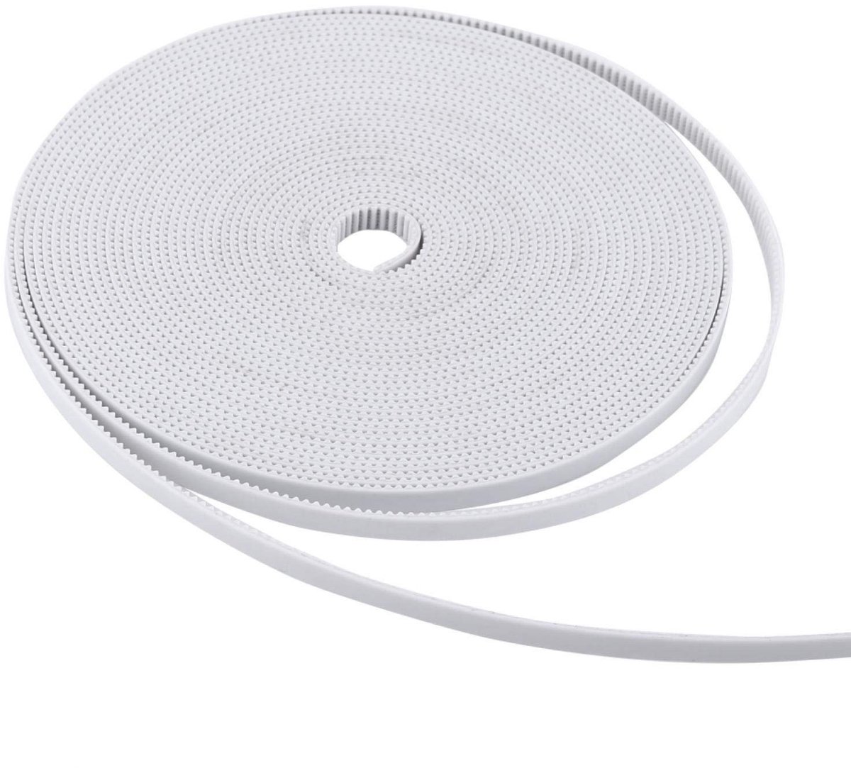 Dailygoods- Tandriem 10M - Open Einde - Antislip - Stalen Kern - PU - 6mm Breedte - Versterkingskabels - Aandrijfriem