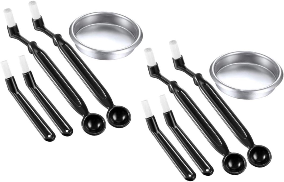 Reinigingsborstel Set Koffiemachine Borstels Koffieapparaten Onderhoud Combinatie Set 10 Stuks Kleuren