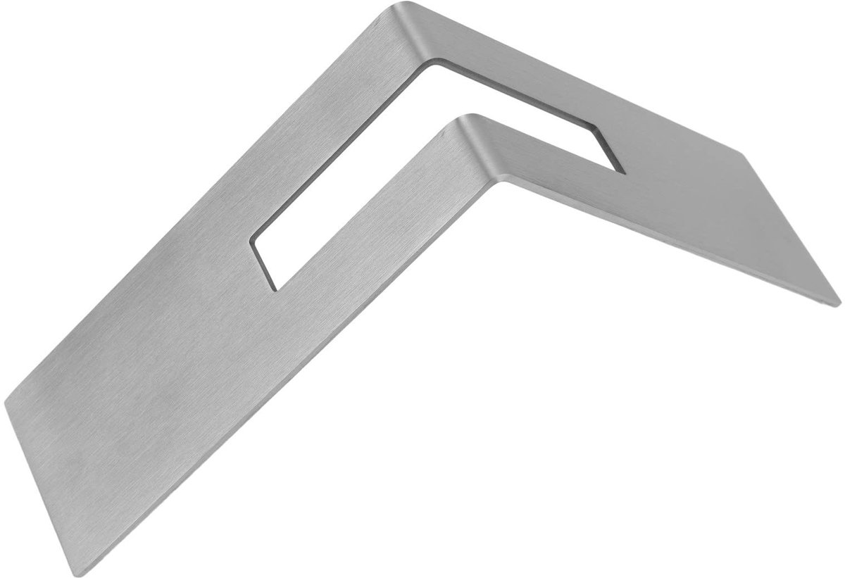 Dailygoods- Koffiefilterhouder Roestvrij Staal - Koffiefilterhouder nr4 - Herbruikbare Koffiefilter - Koffiefilterhouder Wandmontage - Koffiefilterhouder met Tuit - Geschikt voor 30 Papieren Filters - Filterhouder