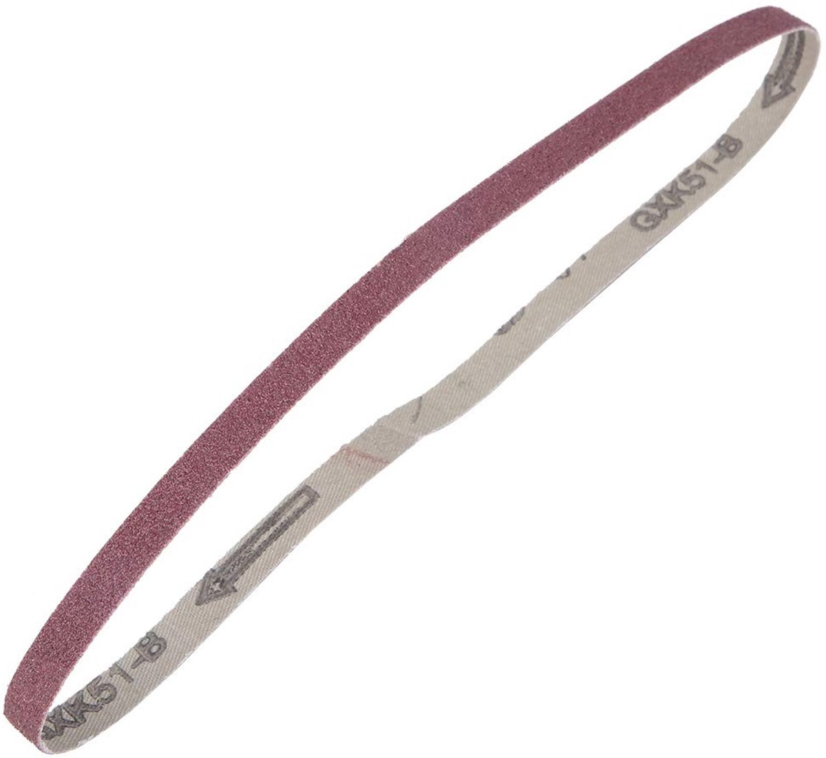 Dailygoods- Schuurband Aluminiumoxide - 10 Stks - 9x533 mm - Schuurpapier Set - Hoge Slijpefficiëntie - Geschikt voor Bandmachines - Uitstekend Oppervlakteschuureffect
