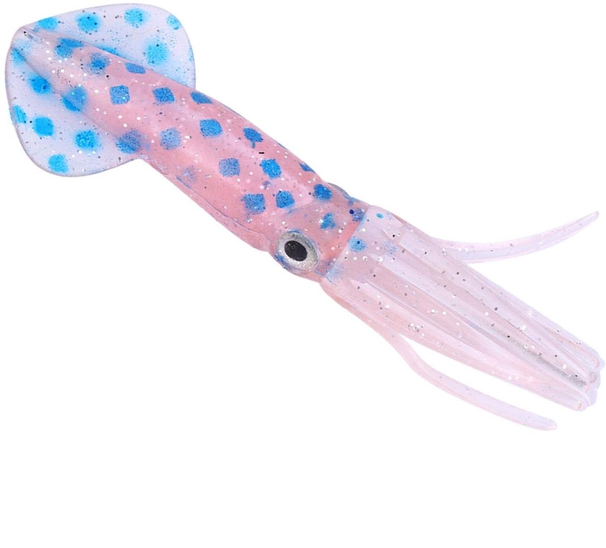Dailygoods- Inktvislokker 10 Stuks - Kunstmatige Bionische Octopus - Levensechte Vorm - Voor Zoetwater/Zoutwater - Geschikt voor Snoek/Forel - Kunstaas