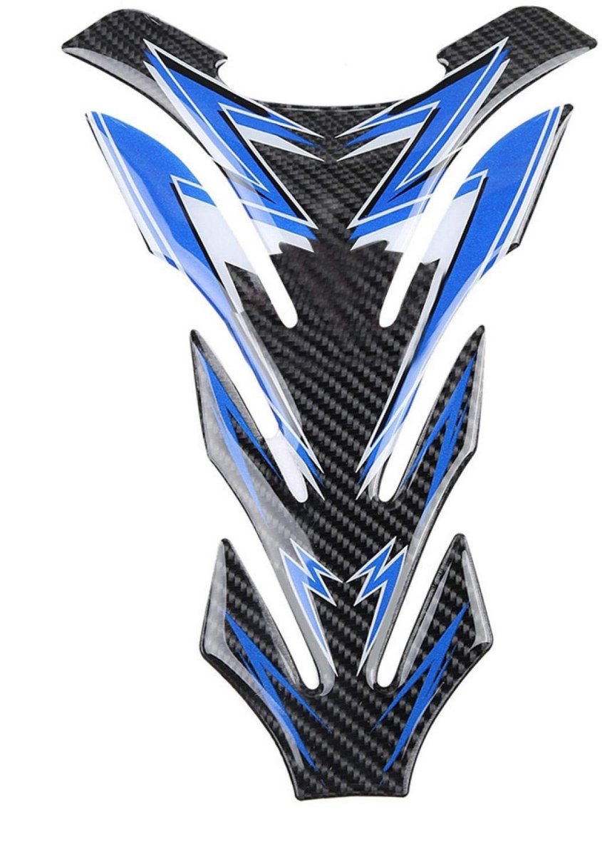 Dailygoods- Tank Sticker - Echte Carbon Fiber - Tank Pad - Motorfiets Sticker - Bescherming tegen Krassen - Weerbestendig - Sterke Hechting - Tankpad