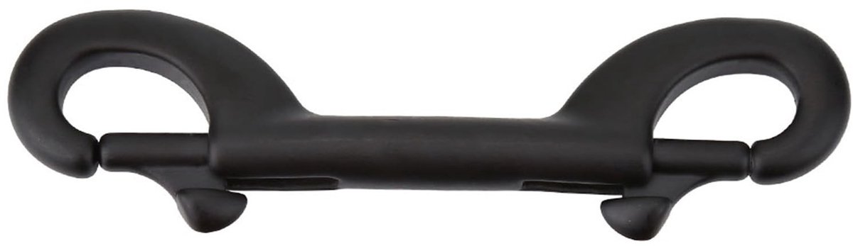 Dailygoods- Duiker Clip Roestvrij Staal - Veerbelaste Duimvergrendeling - Eenvoudige Bevestiging - Duurzaam - Corrosiebestendig - Lichtgewicht 41-76 g - Snaphaak