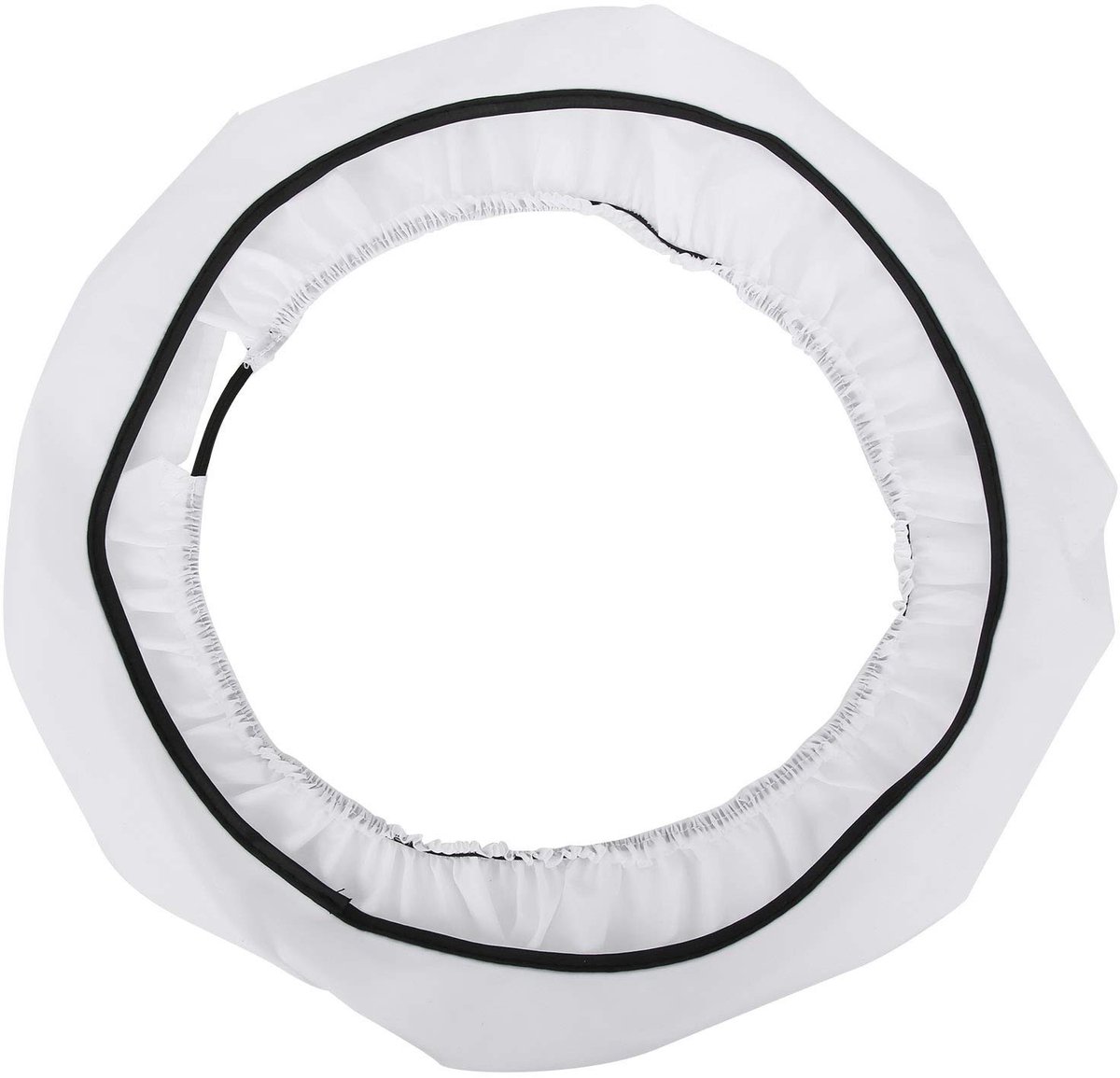 Dailygoods- Softbox 18-inch - Hoog lichttransmissiemateriaal - Opvouwbaar - Eenvoudige installatie - Elastische bandfixatie - Geschikt voor ringlichten - Ringlicht