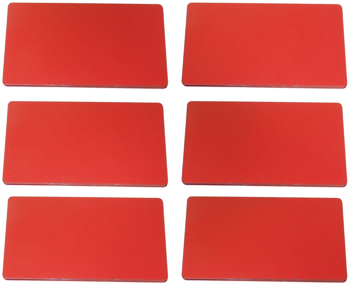 Dailygoods- Visitekaartje Waterdicht - 50 Stuks Aluminium - Draagbaar - Slijtvast - Lasergravure - Lichtgewicht 0,22 mm dik - Bedrijfskaartje