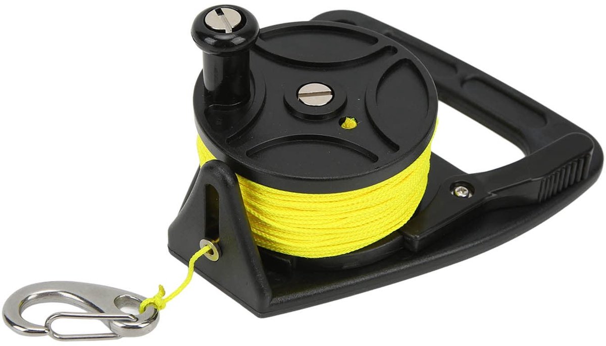 Dailygoods- Duikreel Sterke anti-corrosie - Snorkelen - Onderwater watersporten - Haak - Lichtgewicht - Duurzaam materiaal - Duiklijn
