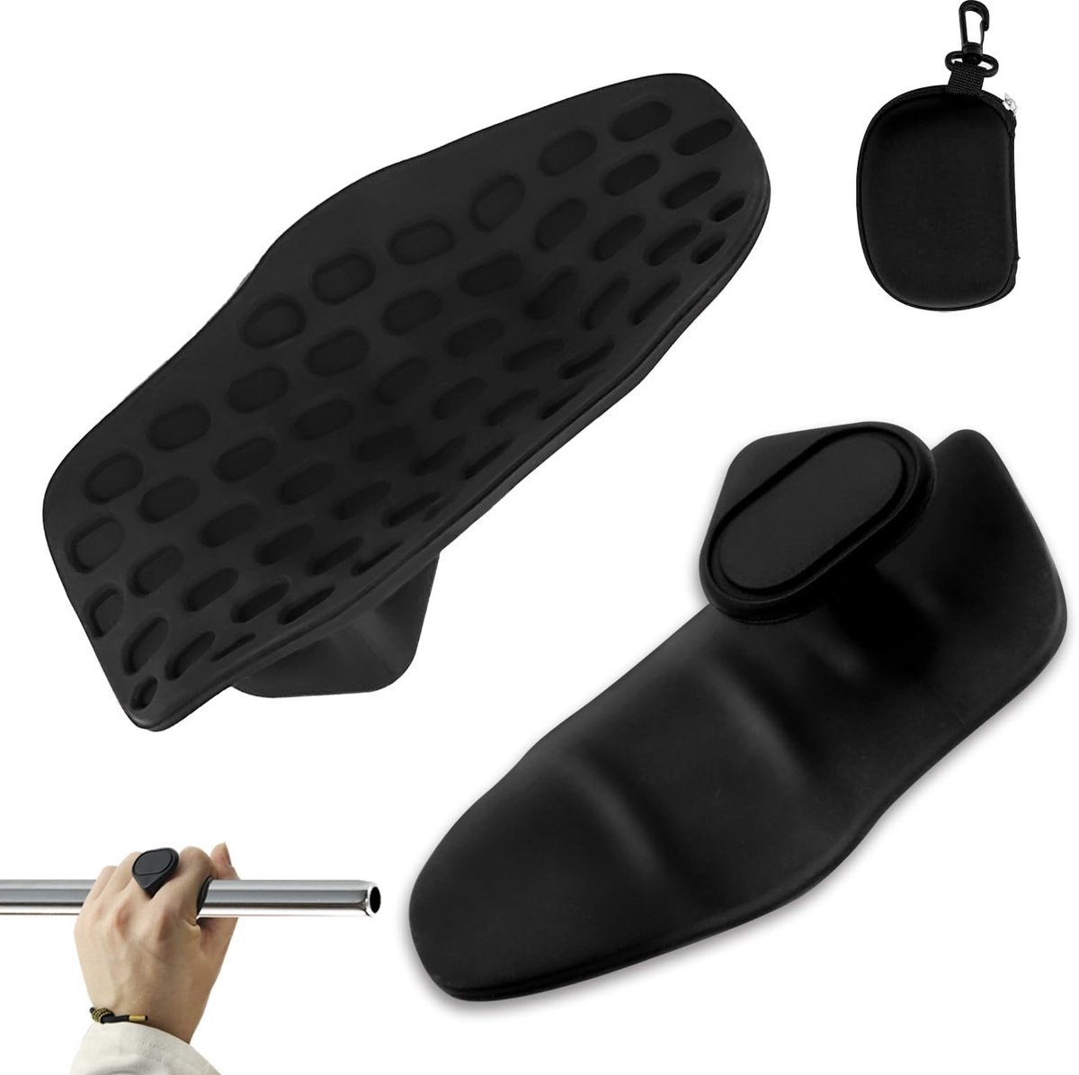Dailygoods- Gewichtheffen Grips Antislip - Gym Grips - Handschoenen - Rubber - Bescherming - Vingerloos Ontwerp