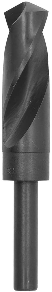 Dailygoods- Spiraalboor 1/2" 118° Hoek - HSS Boorgereedschap - Precisie Boren - Roestvrij Staal - Efficiënte Spaanverwijdering - 25,5 mm Blad - Boor