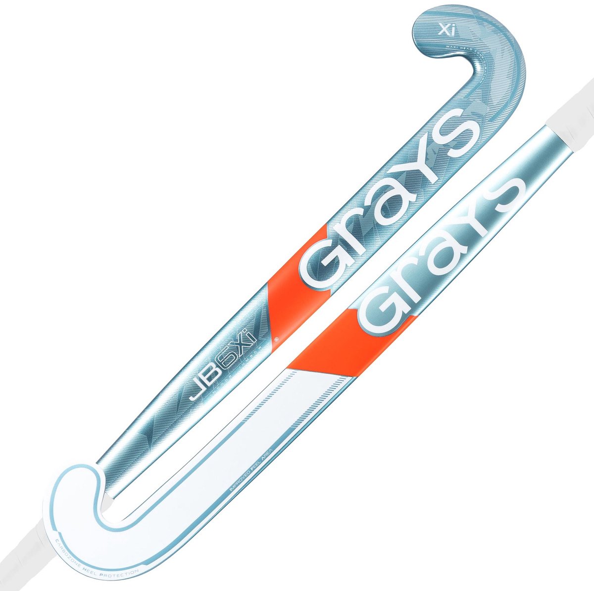 Grays JB6Xi Jumbow Senior Indoor Hockeystick Oceaanblauw/Zilver