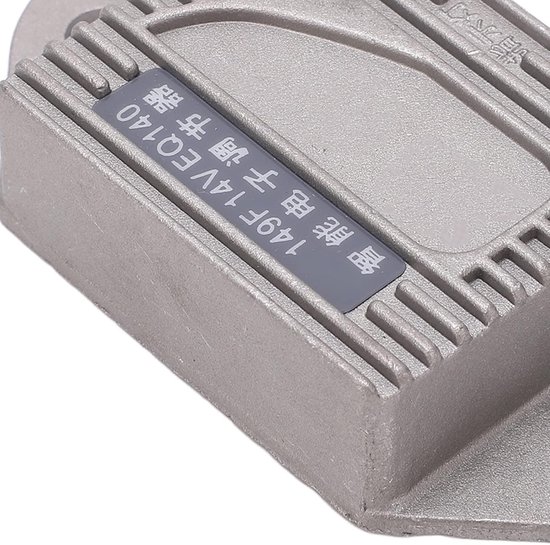 Intelligente Spanningsregelaar - Elektronische Regelaar - Generator Stabiliseren - Aluminiumlegering - 14V - Grijs — afbeelding 3