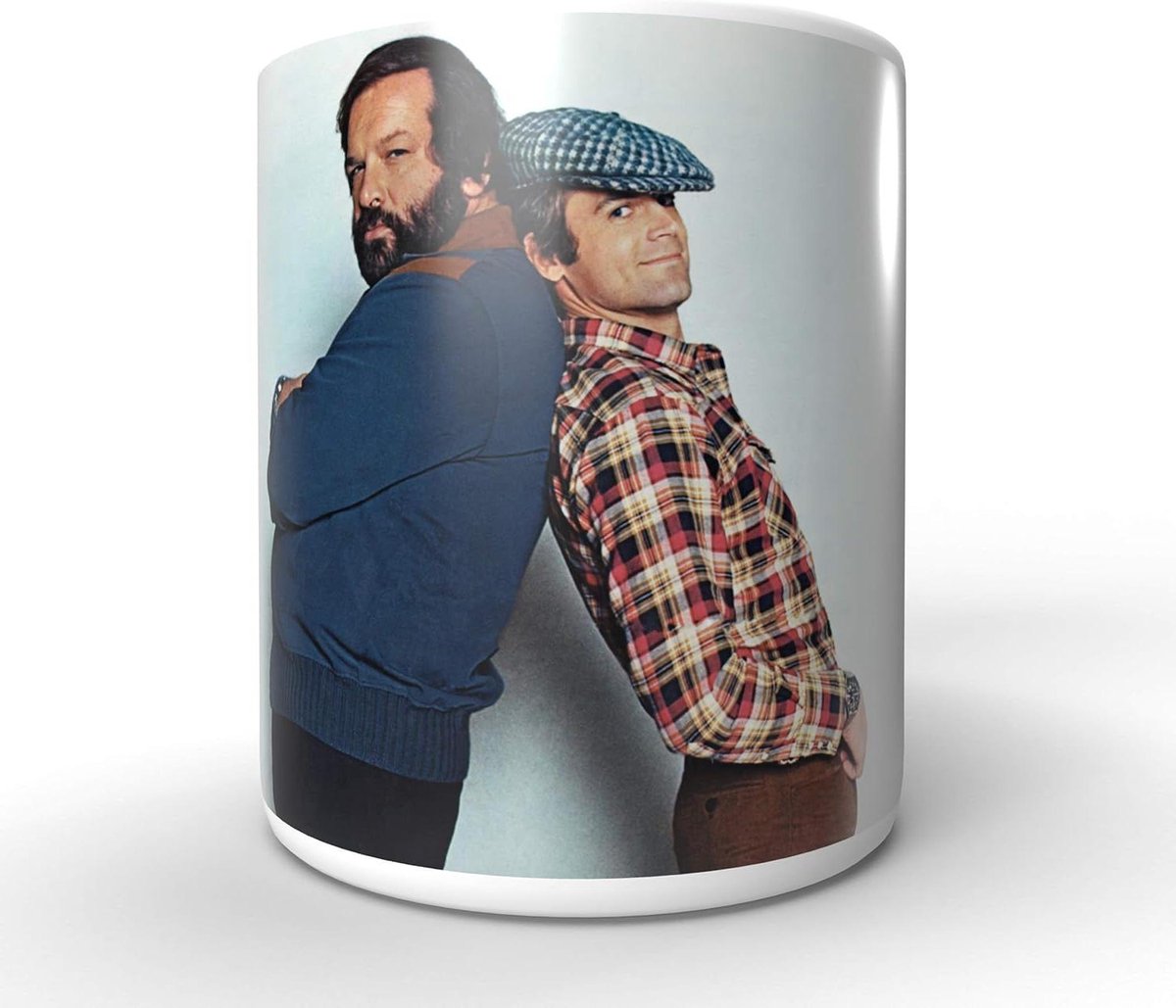 Film Duo Mok - Koffiecup Drinkbeker - Dagelijks Gebruik - Officieel Gelicentieerd - 330 ml - Wit