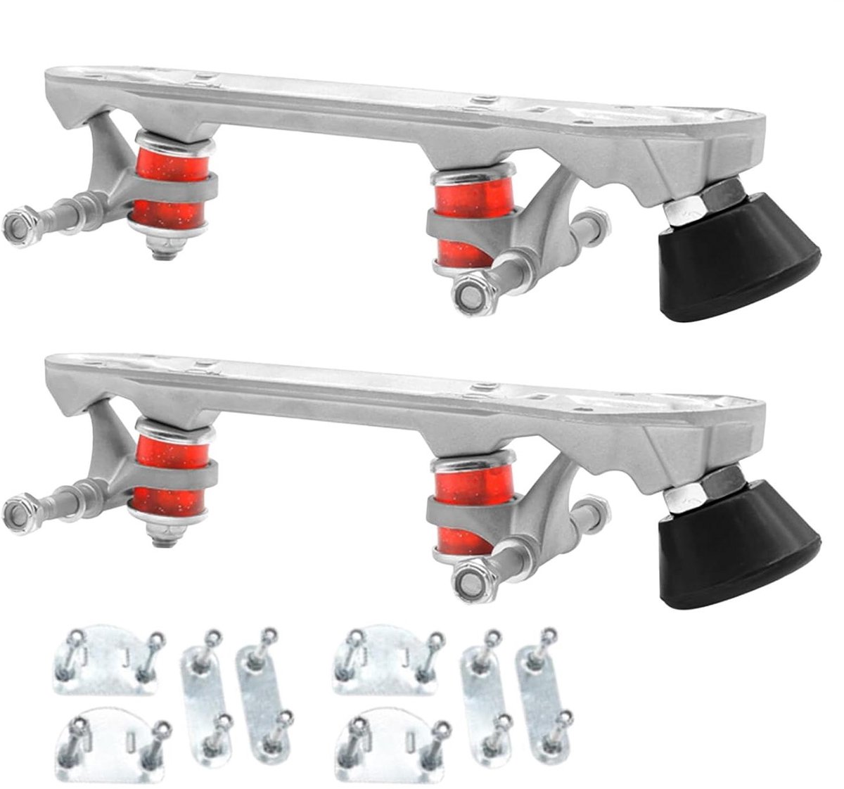 Rolschaats Onderstel Dubbele Rij Stabiliteit Verbeteren Aluminium Constructie Diverse Maten