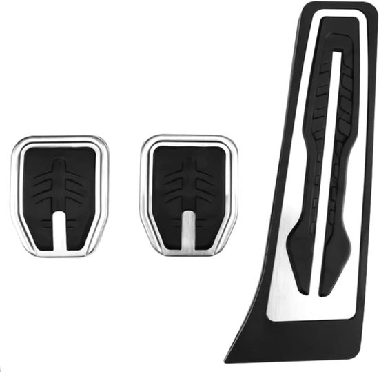 Auto Pedaalhoezen - Pedaal Covers - Verbeteren Rijervaring - Antislip Rubber - 1 Stuk - Zilver — afbeelding 4