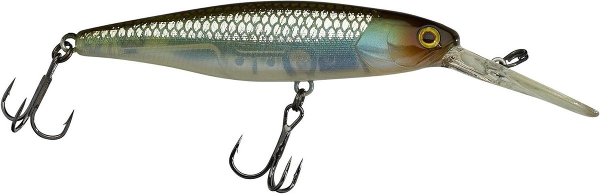 Vis Aas - Drijvend Wobbler - Roofvissen Vangen - Realistische Actie - 7.9 cm 11.5 g - Gevlekt