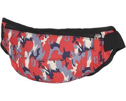 BONKZEBU Draagbare Stoffen Camouflage-opbergtas voor Lite - Duurzaam, Ademend Ontwerp voor Gameliefhebbers (Camouflagerood)