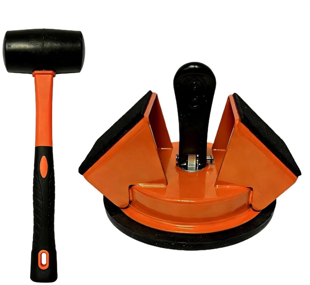 Vloergereedschap - Vloer reparatie - Vloeren leggen - Metalen versterking - 13 x 13 x 11 cm - Grijs