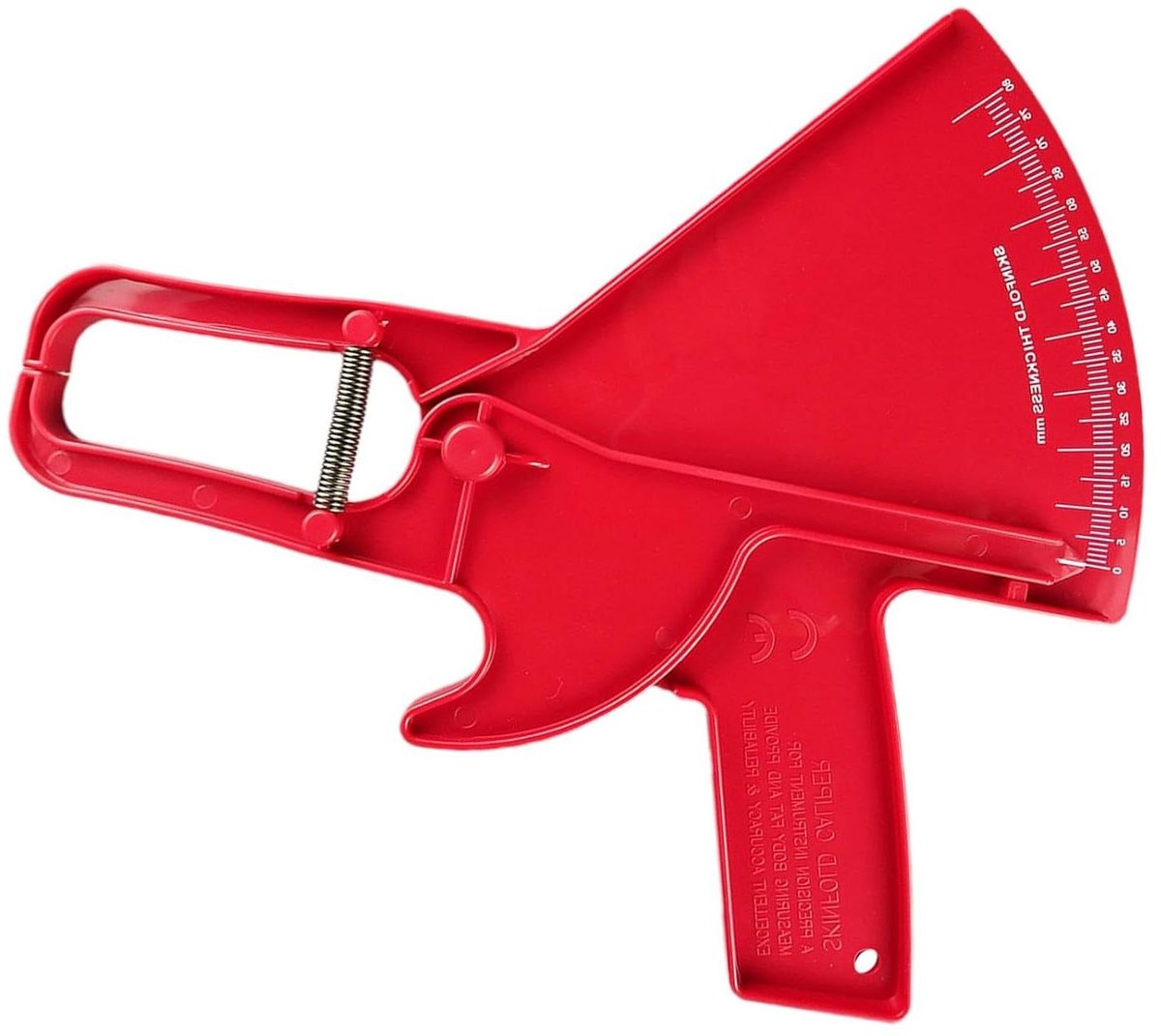 Lichaamsvet Remklauw - Meetinstrument Lichaam - Voortgang Bijhouden - Gestabiliseerde Druk - 0-80 mm - Rood