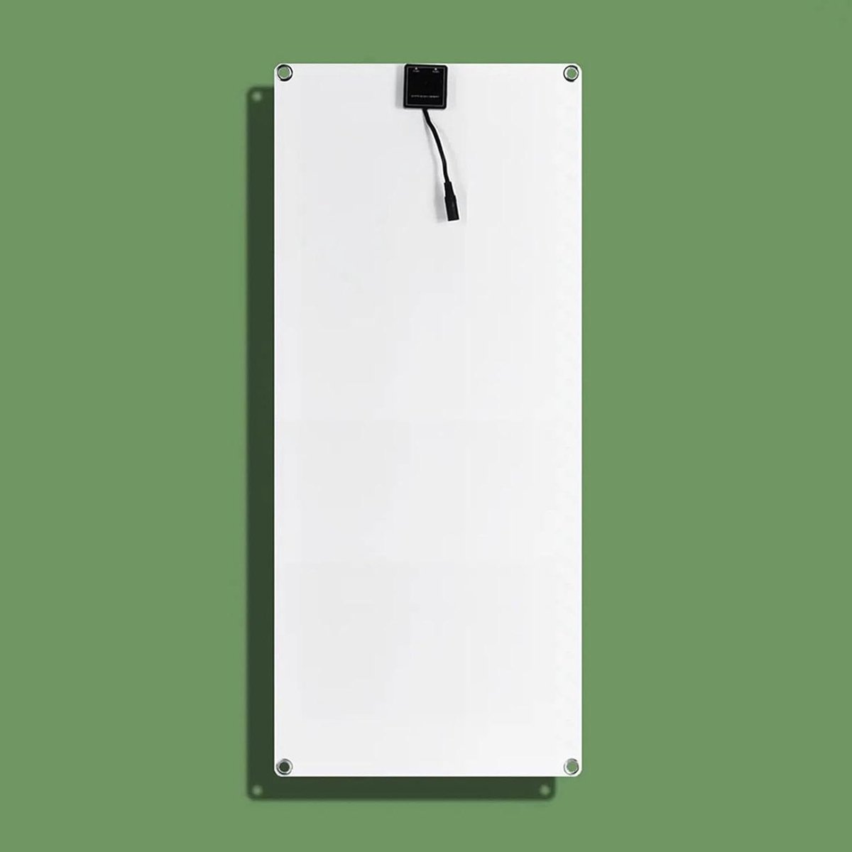 Flexibel Zonnepaneel - Zonnepaneel Boot Zonnepaneel Camper - Energie Opwekken - Semi-flexibel Ontwerp - 200W - Zwart