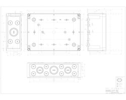 Spelsberg TK PC 2518-11-M Installatiebehuizing 180 x 254 x 111 Polystereen, Polycarbonaat, Polyurethaan, Polyamide Lich