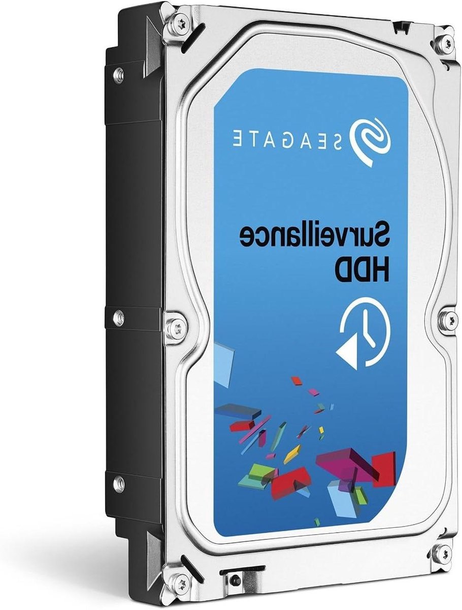 Interne Harde Schijf - Opslagstation - Bewaking Beelden - Geoptimaliseerd Schrijven - 4 TB - Zwart