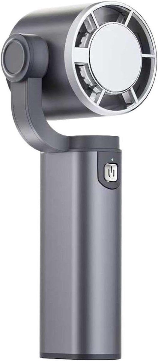 Mini Ventilator - Persoonlijke Blazer - Koelte Onderweg - 180 Graden Opvouwbaar - 6.4 Inch Hoog - Grijs