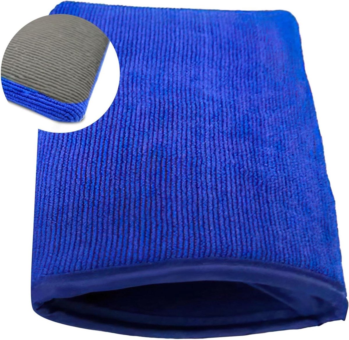Auto Detailing Handschoen - Microvezel Washandschoen - Voertuig Reinigen - Verwijdert Hardnekkige Verontreinigingen - One Size - Blauw zwart
