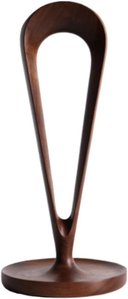 Koptelefoon Houder - Ophangrek Oortjes - Thuis Opbergen - Handgemaakt Hout - 26.5x12x12cm - Natuurlijk