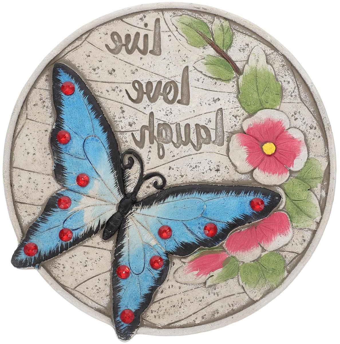 Betonnen Stapstenen - Tuinpad Stenen - Tuinpad Aanleggen - Esthetisch Ontwerp - 26 x 25 x 2 cm - Multicolor
