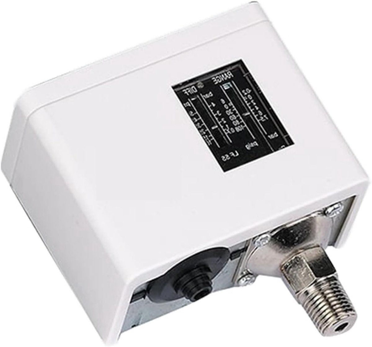 Drukschakelaar - Ketel Controller - Systeem Regulatie - Zelfstart Functie - 42 Bar - Zwart