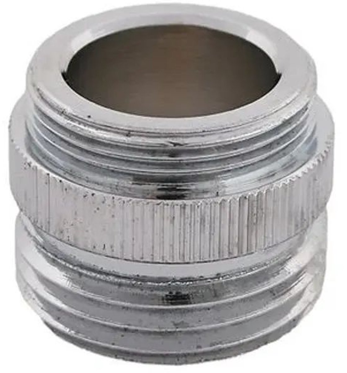 Schlösser Armaturen JS Overgangsstuk M24x1 buitendraad x 3/4'' buitendraad, verchroomd, 0018532050001