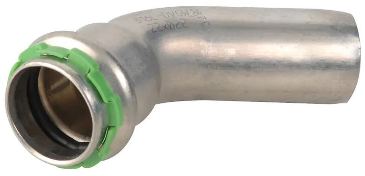 VSH SudoPress RVS Bocht 45° FØ 42 Type SP6040V, 6550192