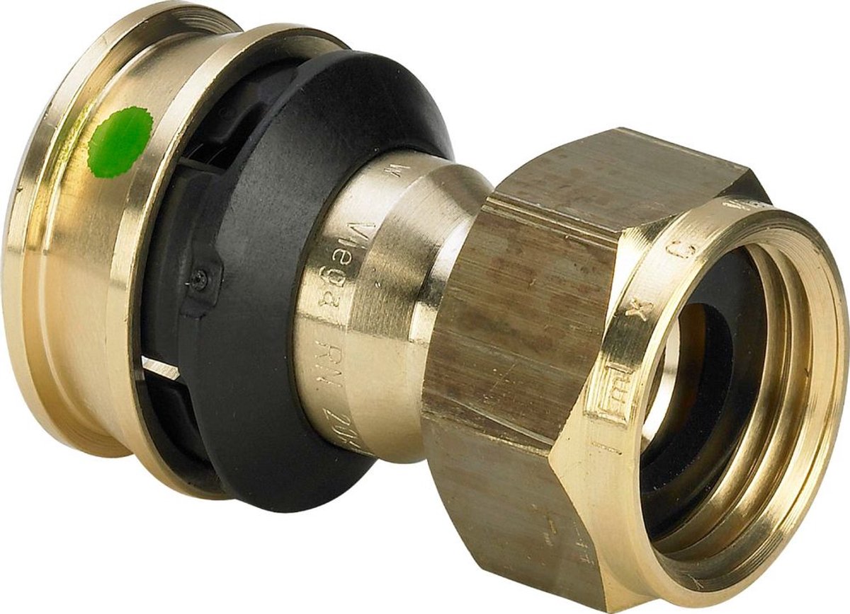 Viega Raxofix-aansluitkoppeling, d 32mm, G 11/4 siliciumbrons Model 5363, 646486