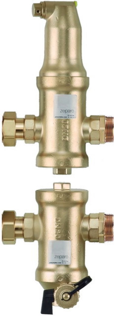 IMI Hydronic Engineering HEIMEIER Aansluitset voor Dynacon Zeparo Vent aanvoer, Zeparo Dirt retour, 9339-03.800