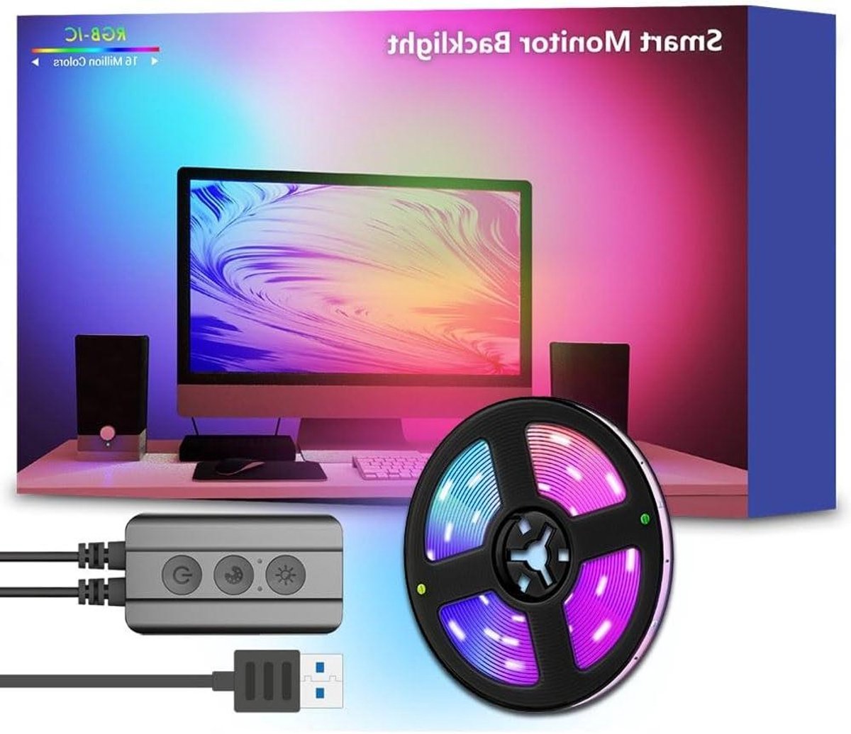 Led Lichtbalk - Tv Verlichting - Sfeer Creëren - Muziek Synchronisatie - 17-32 Inch - RGB
