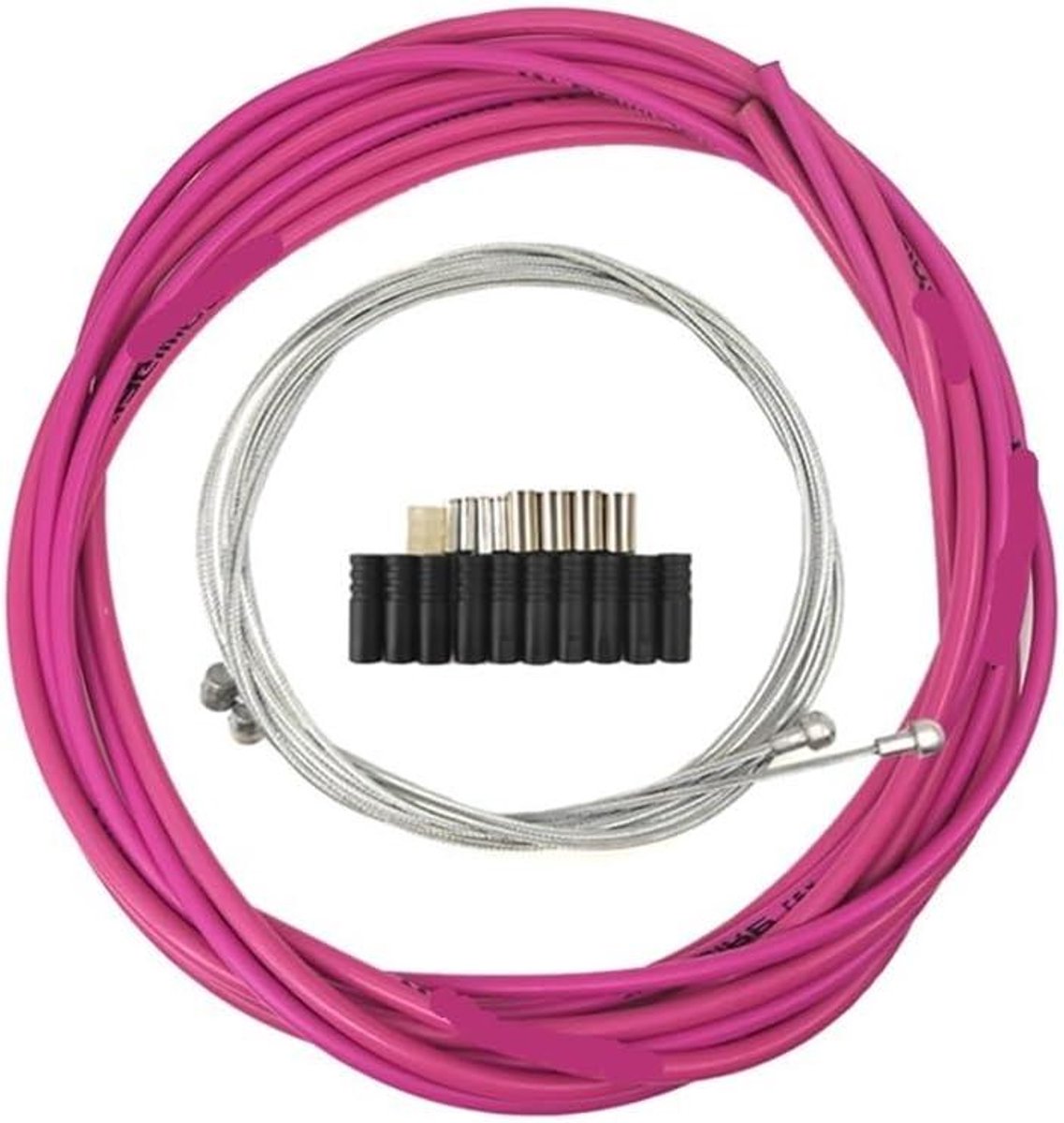Fiets Kabel Set - Remkabel Versnellingskabel - Soepel Fietsen - Hoge Kwaliteit Materialen - 4mm 5mm - Oranje