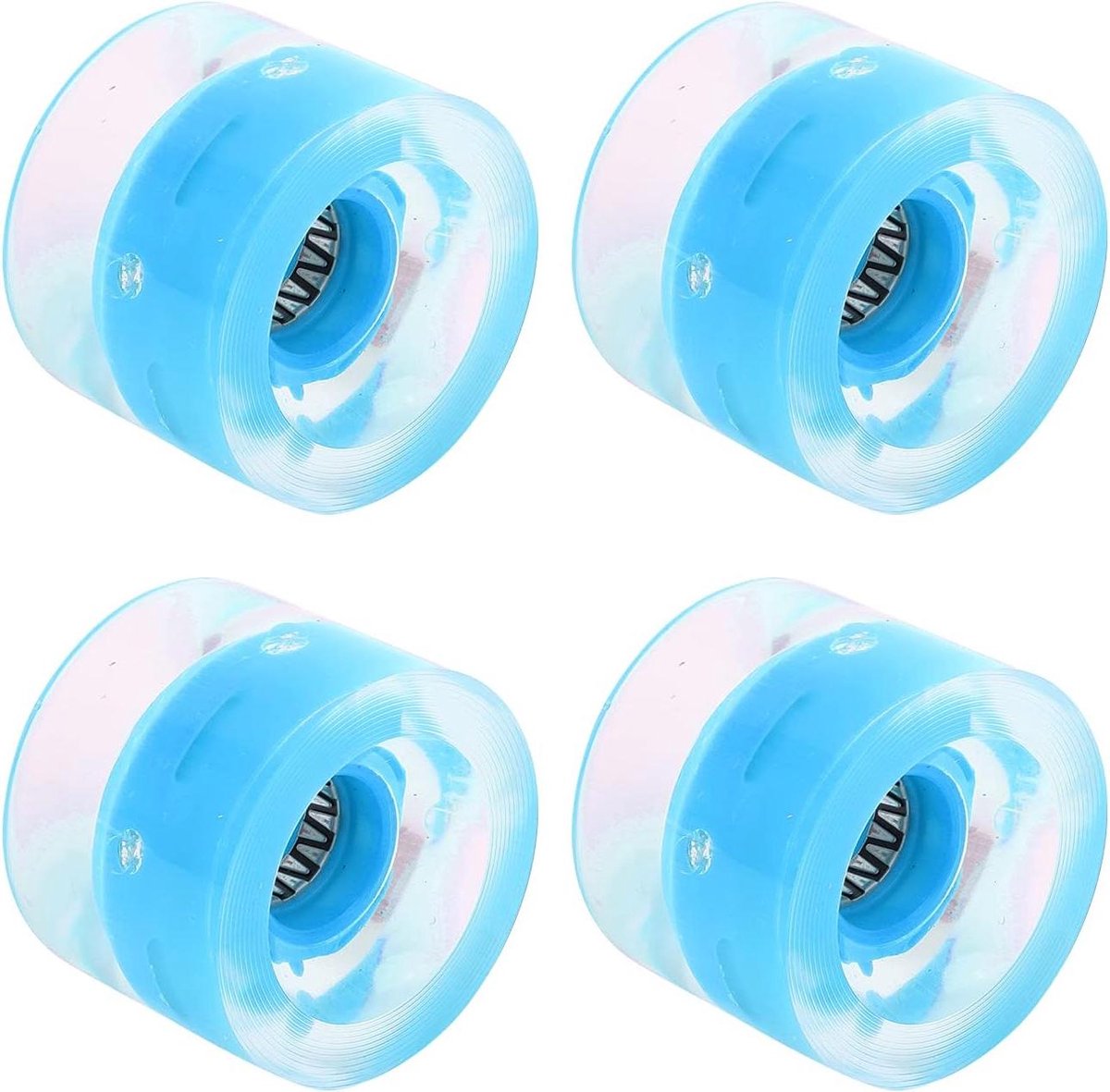 Skateboard wielen Cruiser wielen Soepel cruisen Hoge elasticiteit 60x45mm 78a Luchtblauw