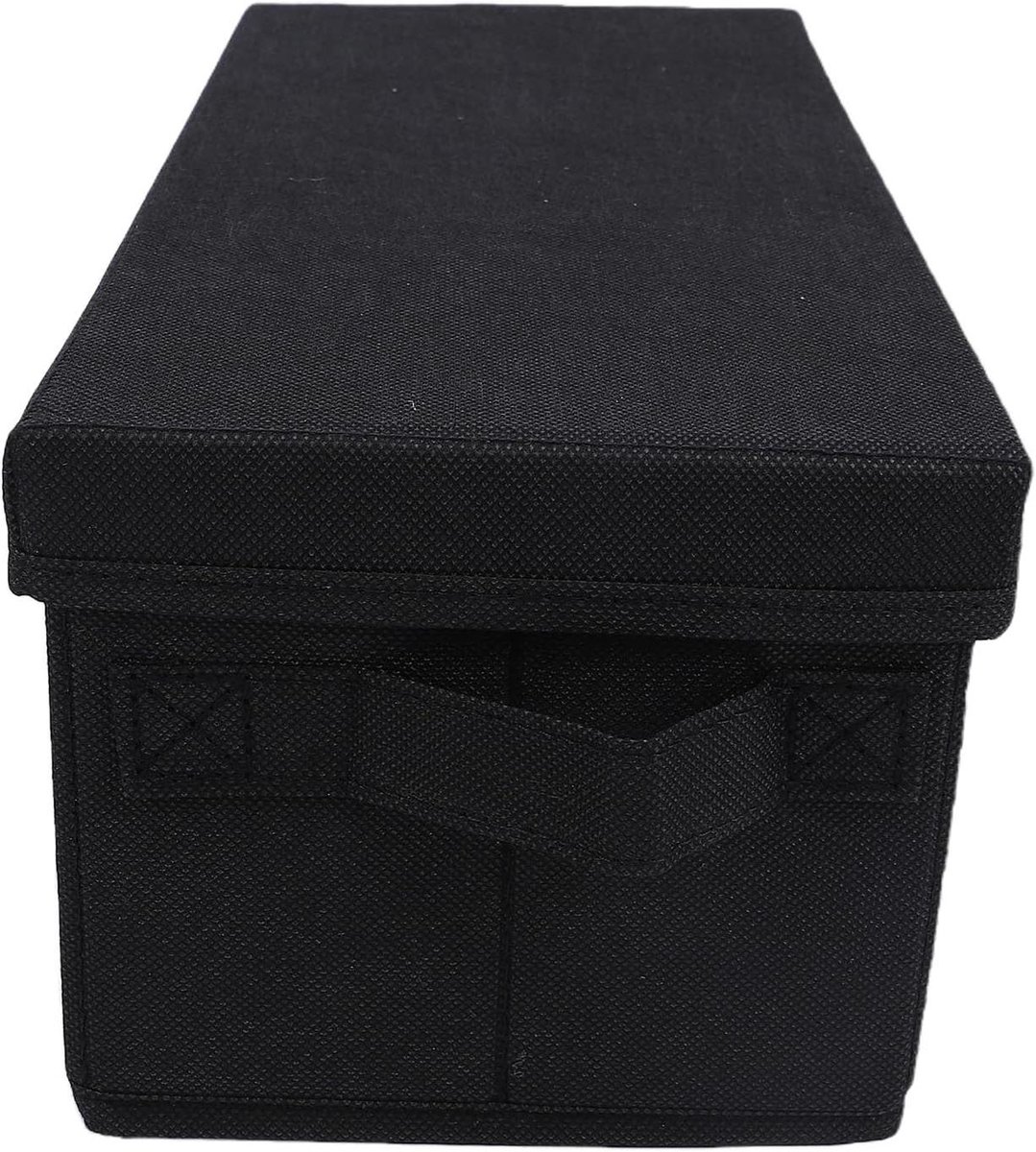 CD-opbergdoos - Media Organizer - Collectie Opslag - Stapelbaar Ontwerp - Ruim 35 CD's - Zwart