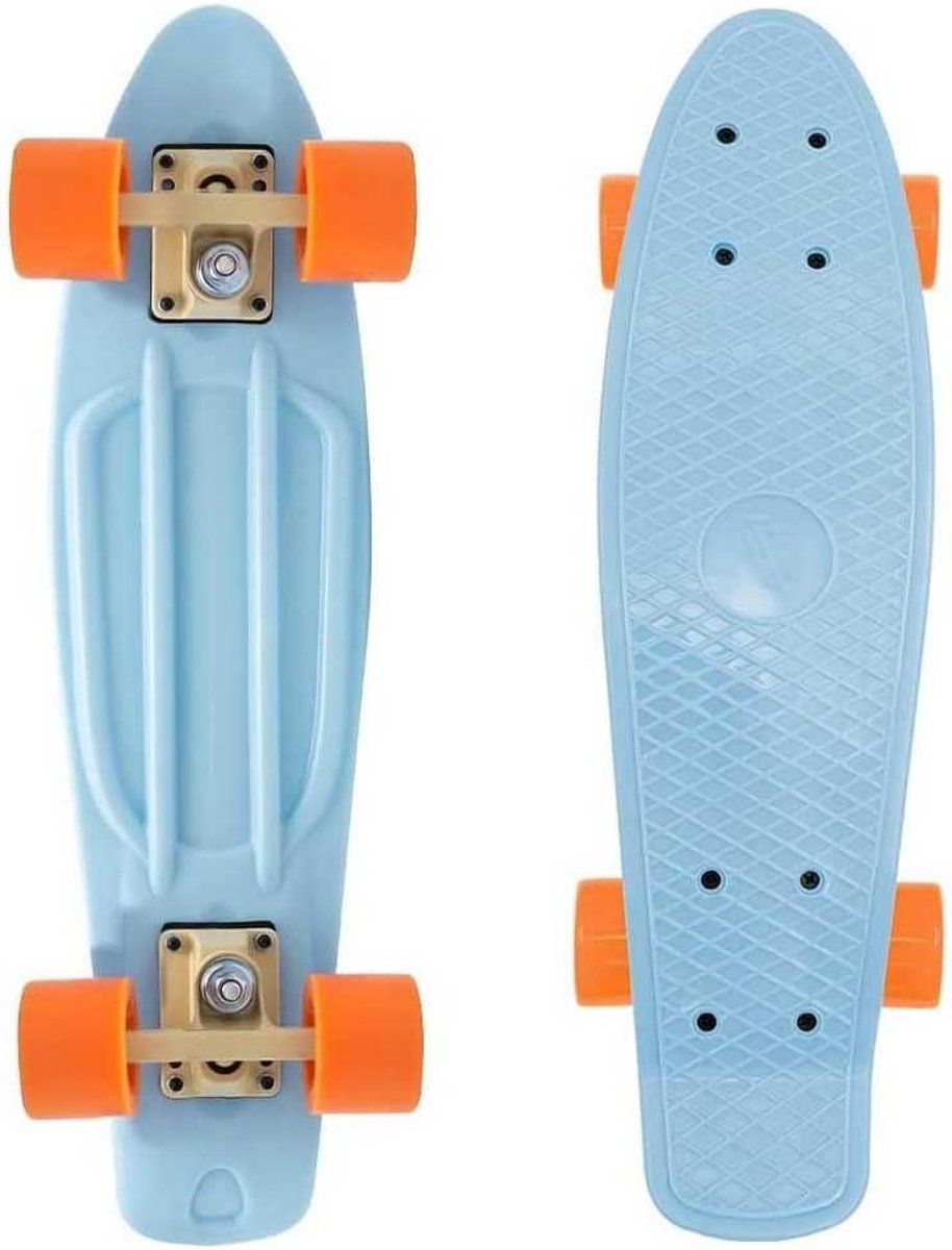 Mini skateboard Compact board Stad cruisen Aluminium as 55 cm lang