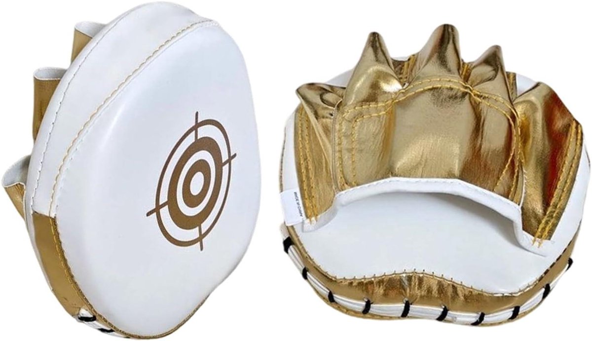 Bokszak Trainingspads - Karate Hand Target - Martial Arts Training - Adaptive Training Control - 16x17x4.5cm - Goud