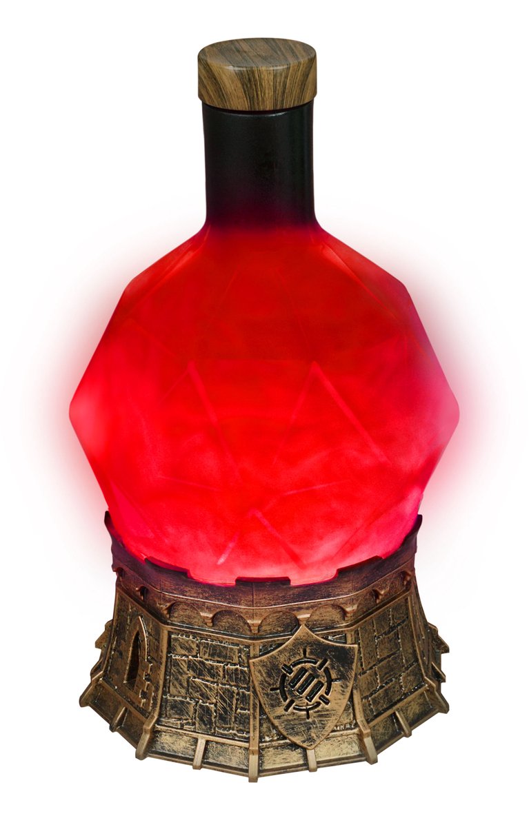 Enhance Gaming Tabletop Potion Light - Red.